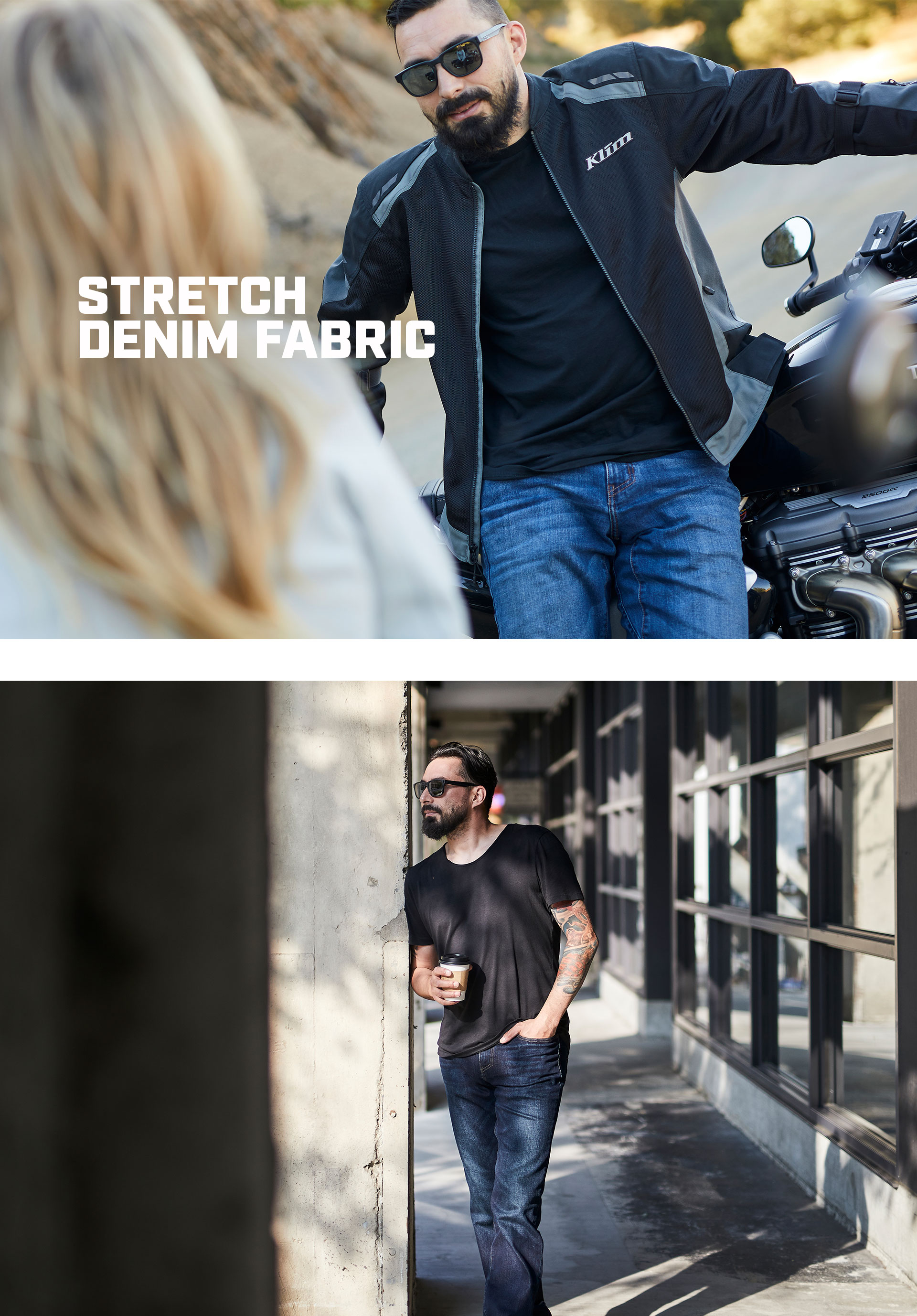 けんじ　② Klim K Forty 2 Straight Stretch Denim Jeans — Motorcycle Gear